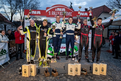 Austrian crew Wagner and Winter celebrated in Kumrovec.