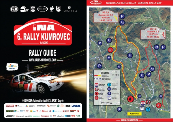 Objavljen Rally vodič i karte relija!