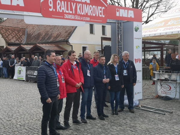 Ceremonijalni start na 9. INA Rallyju Kumrovec je odrađen.
